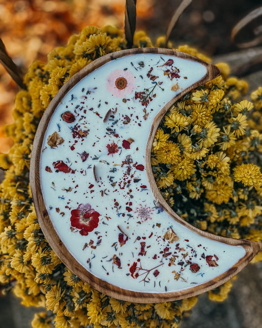 REFILLS ONLY-returning customers who need to refill their Floral Moon Candle