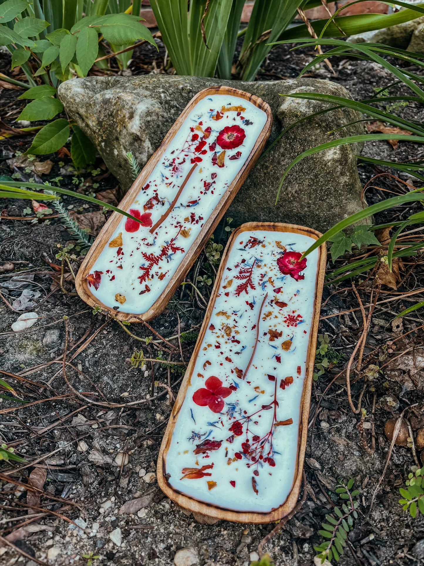 Floral Woodwick Candle Log (11 inch)