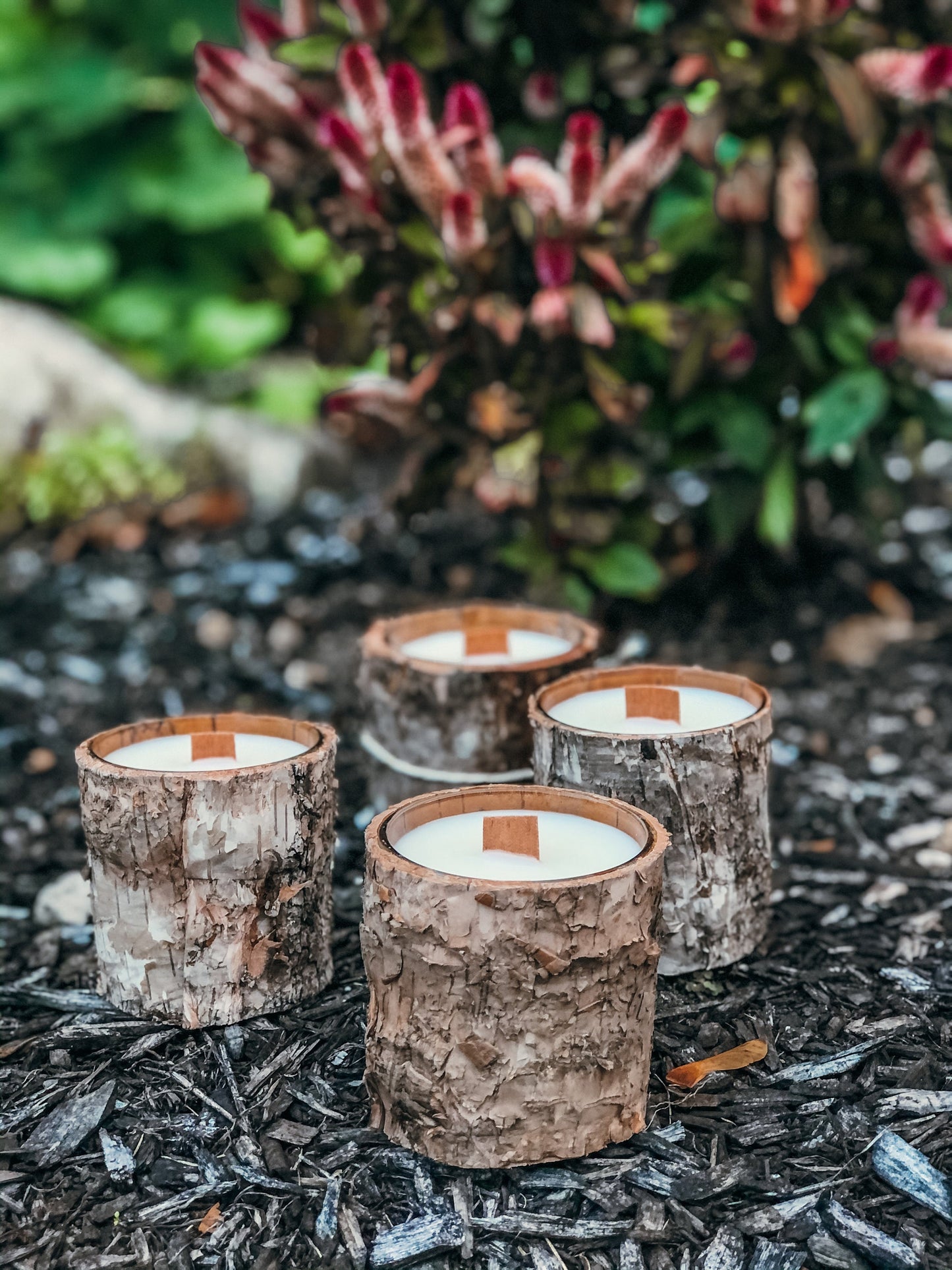 Mini Woodwick Tree Bark Candle