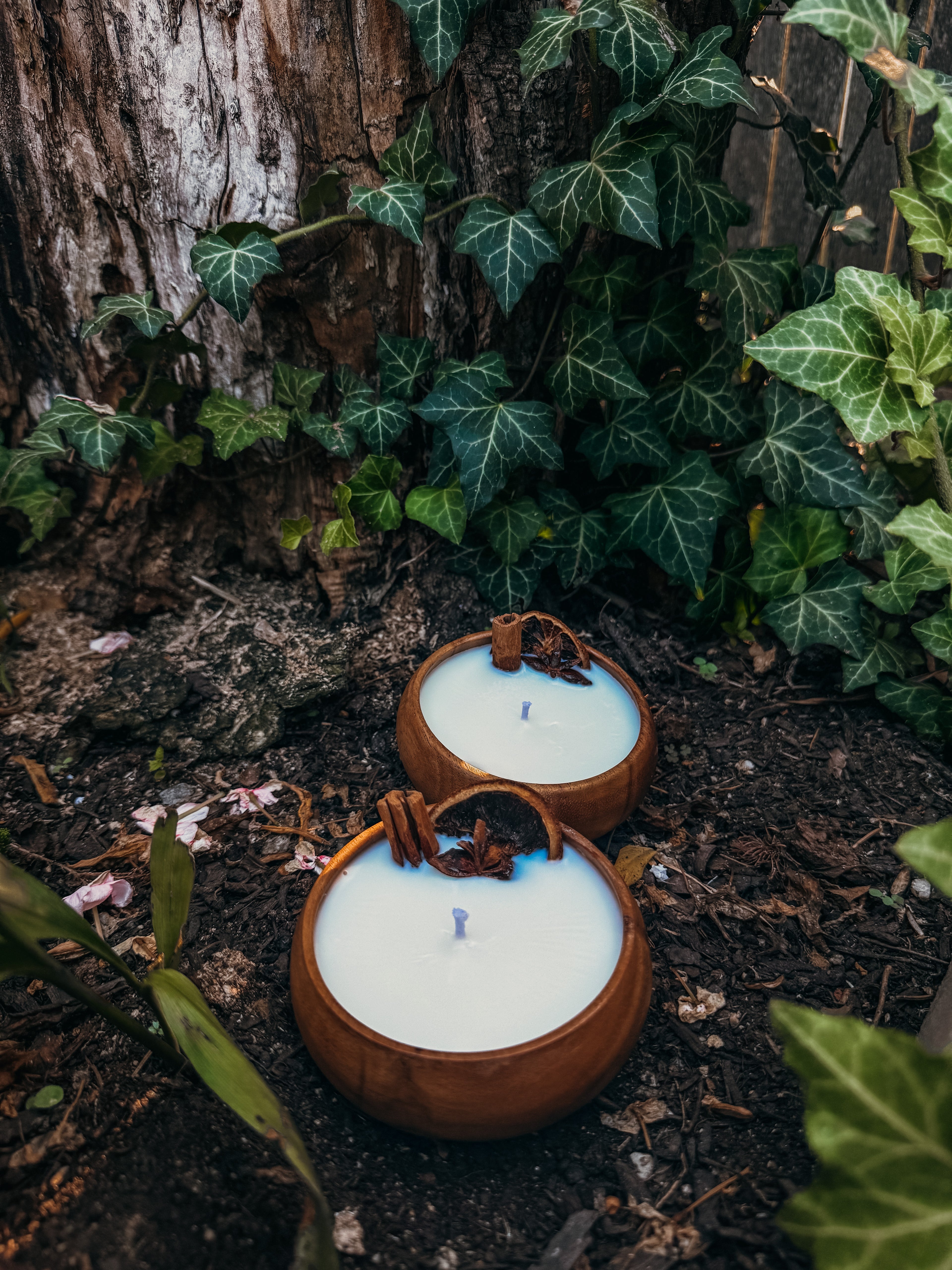 Fall Tea Light Candle