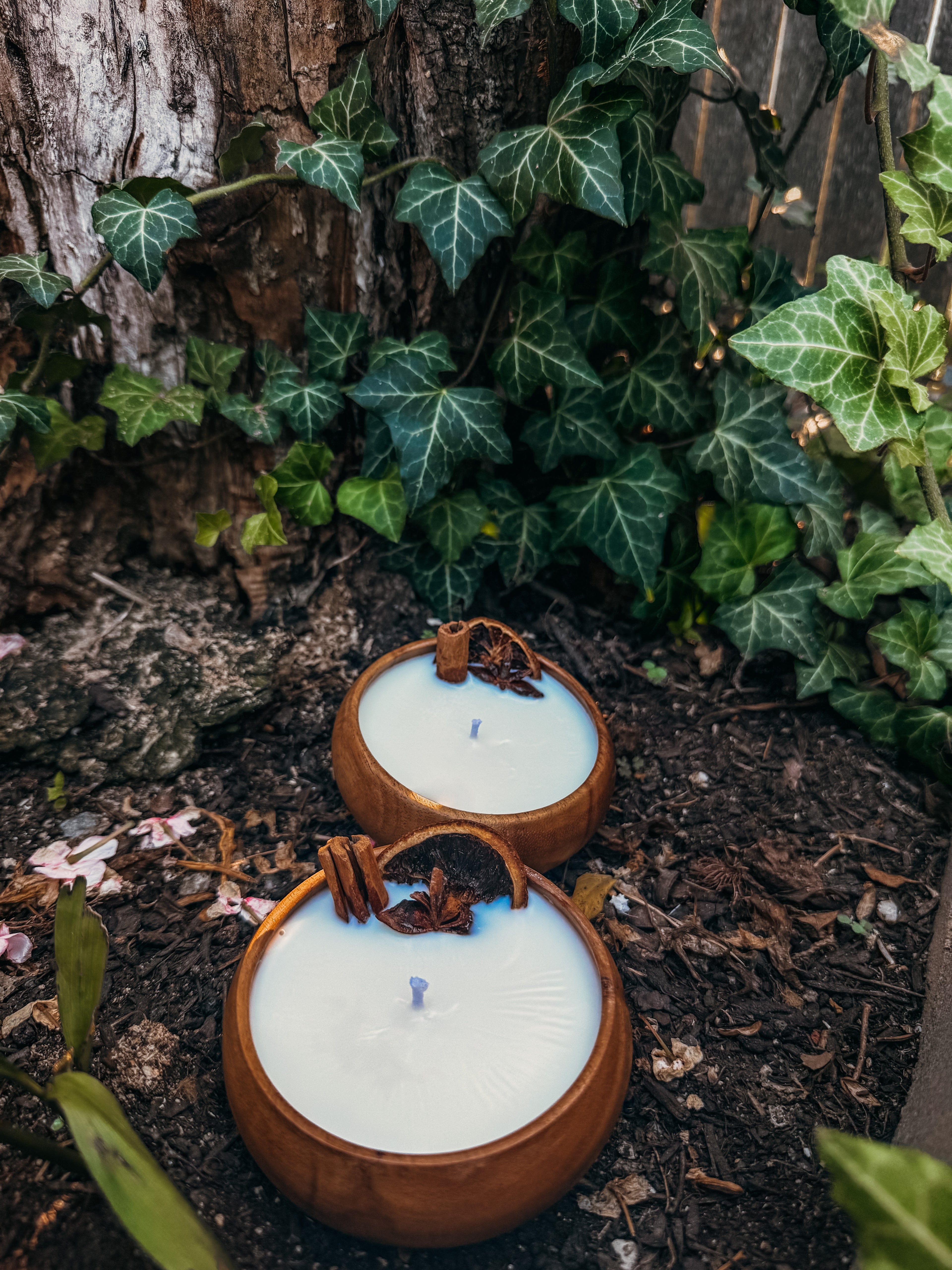 Fall Tea Light Candle