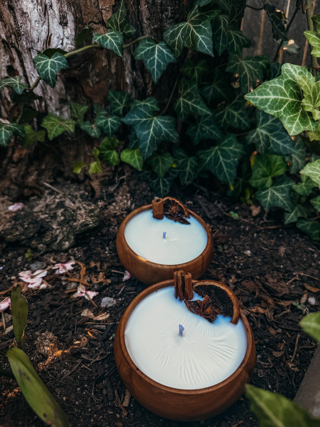 Fall Tea Light Candle