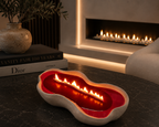 Cabernet Long Woodwick Ceramic Candle