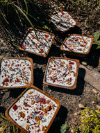 Floral Tea Light Candle