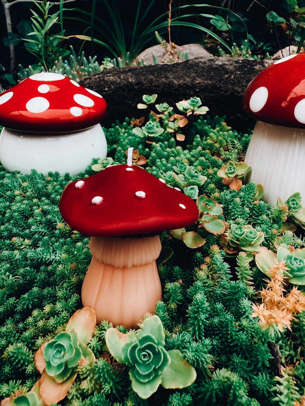 Beeswax Mushroom Candle