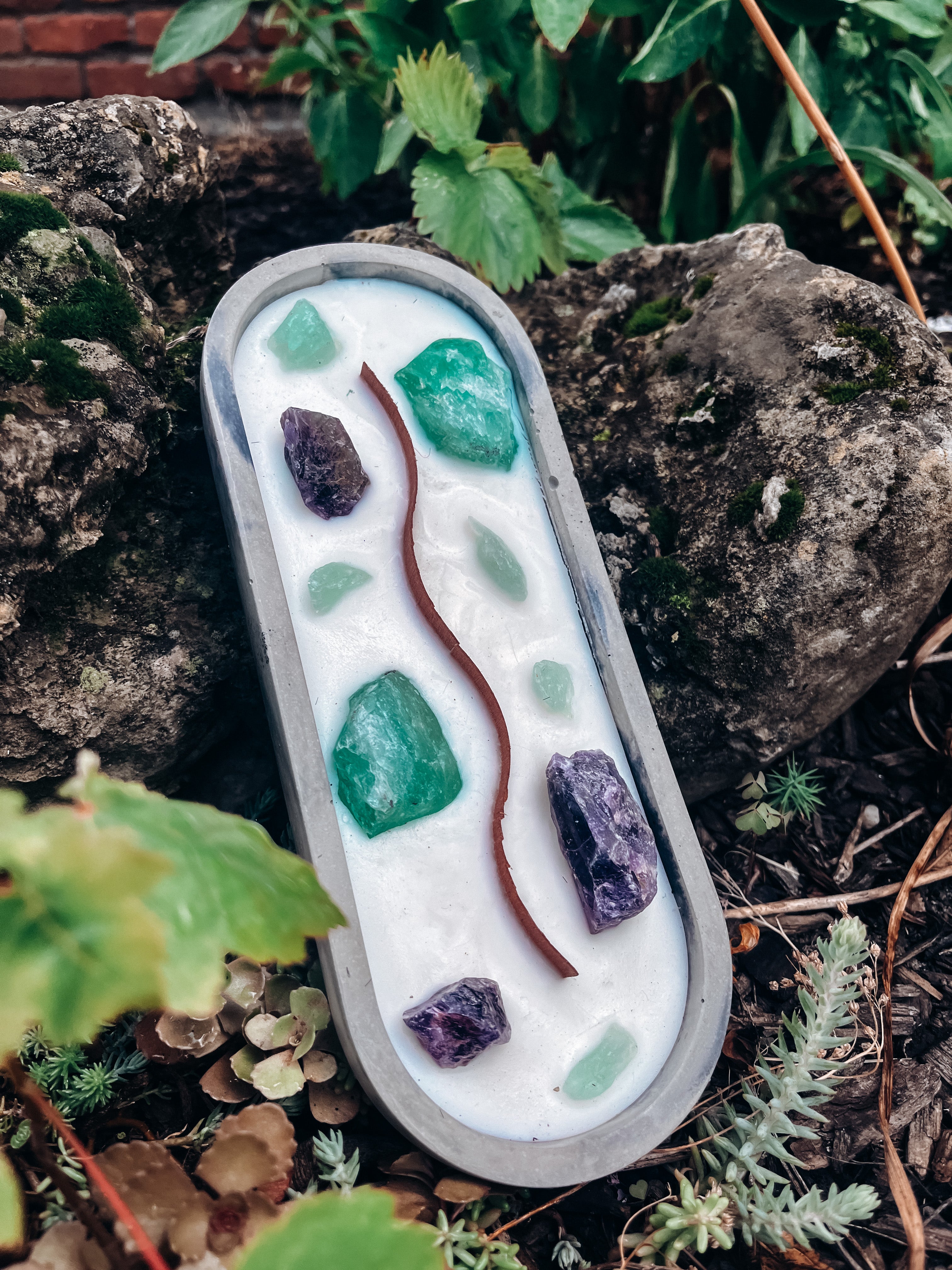 Crystal Quartz Woodwick Candle