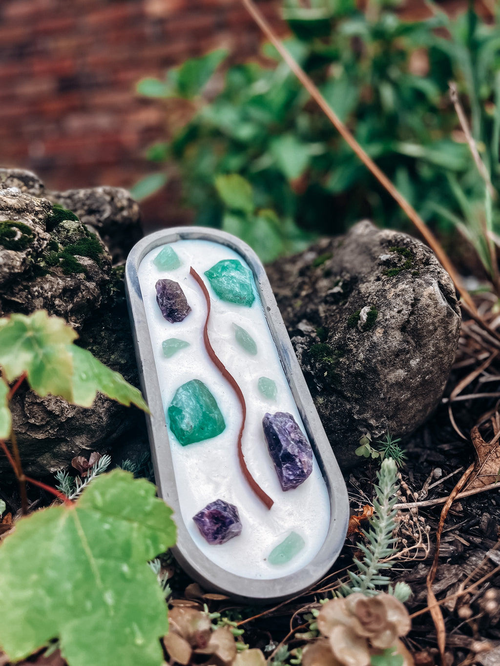 Crystal Quartz Woodwick Candle