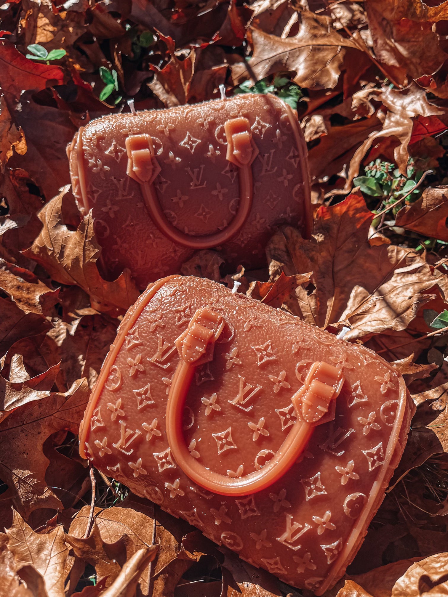 Gucci, LV, or Chanel Purse Candle