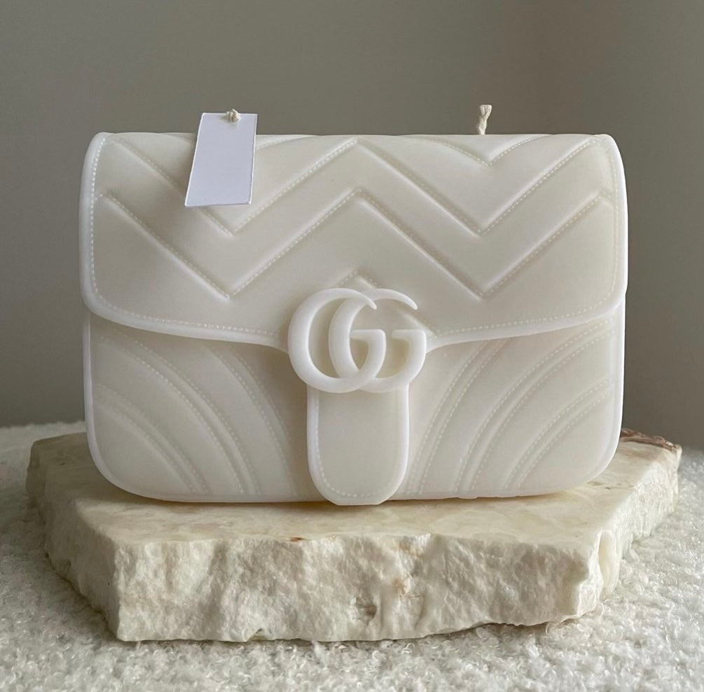 Gucci, LV, or Chanel Purse Candle