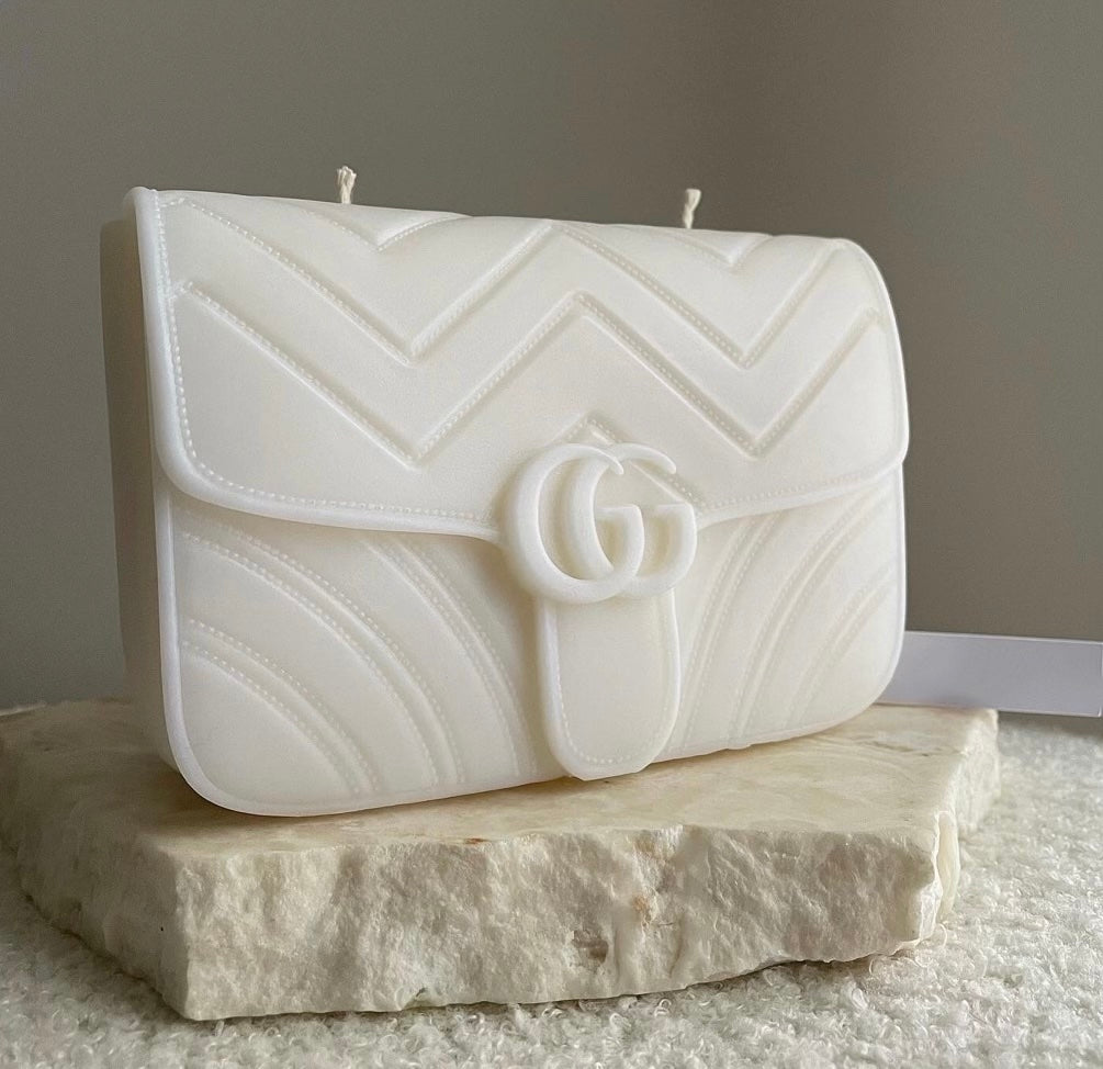 Gucci, LV, or Chanel Purse Candle