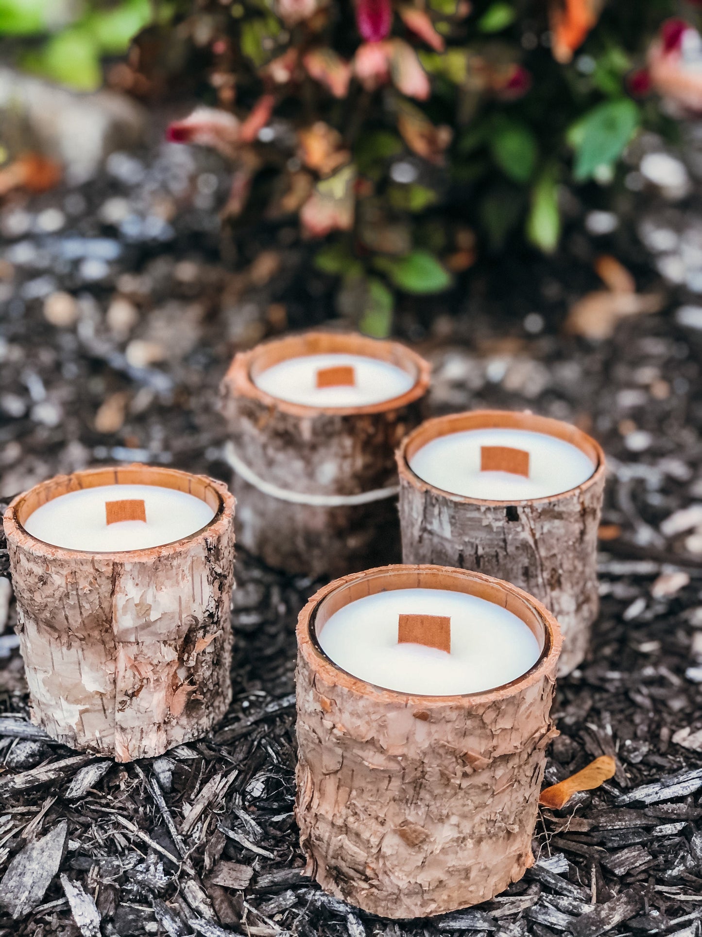 Mini Woodwick Tree Bark Candle
