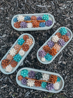 Succulent Long woodwick candle