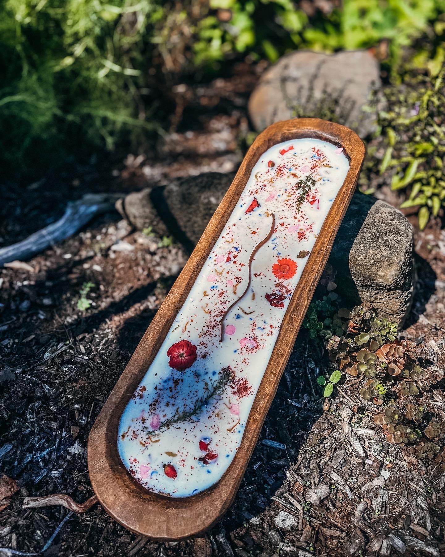 Floral Woodwick Candle Log (18 inch)