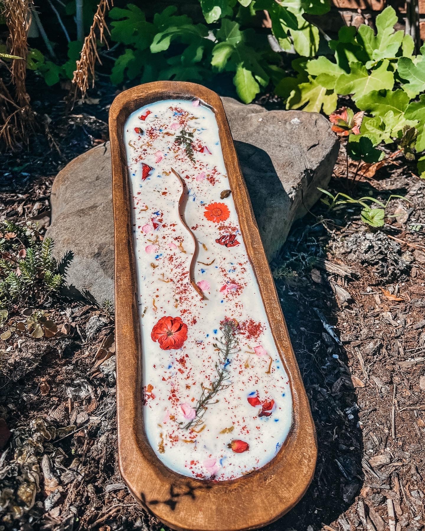 Floral Woodwick Candle Log (18 inch)