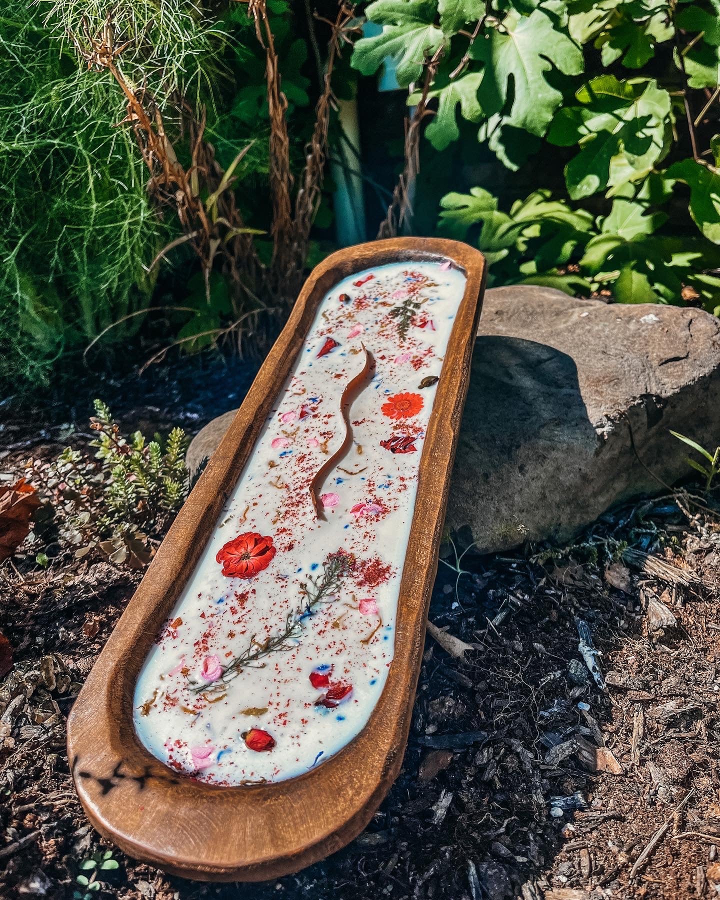 Floral Woodwick Candle Log (18 inch)